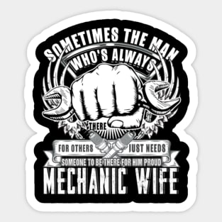 Being A Wife Aircraft Mechanic Sticker